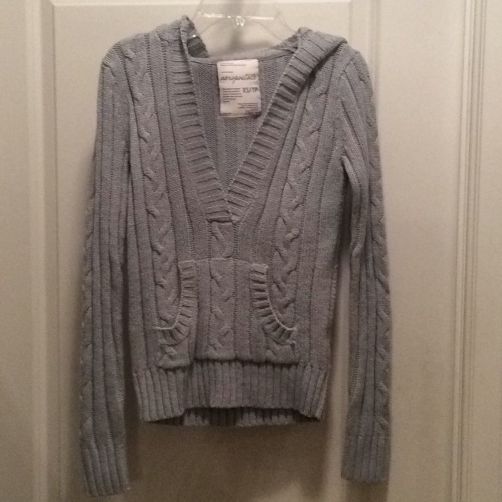 Aeropostale hooded sweater.